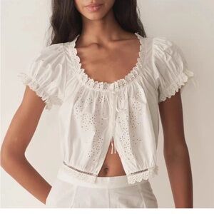 Doen Nera Top in Salt XS NWOT